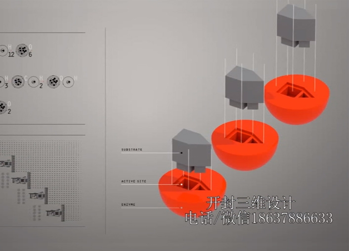 3d動畫化工煉油廠視頻